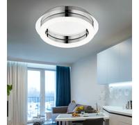 Design LED Éclairage Plafond Marché Du Travail Chambre Lampe Chrome Cristal Spot