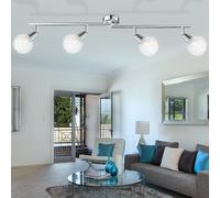 Design LED Lampe De Plafond Pivotant Bille Tresse Spot Baguette Spot Lampe