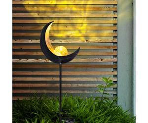 Design LED lumière solaire éclairage extérieur décoration prise lampe design lune