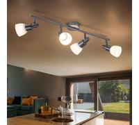 Design LED Plafond Spot la Vie Marché Du Travail Chambre Verre Lampe Grand Léger