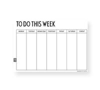 Design Letters Agenda hebdomadaire Design Letters A4