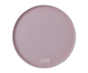 Design Letters Assiette Design Letters Ø22 cm Love-lavender