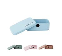 Design Letters Boite a Gouter | Cadeau Noel Homme & Cadeau Noel Femme | Lunch Box Sans BPA/BPS | Boite a Gouter Enfant & Adultes | Lunch Box Micro ondable | Snack Box pour La Maison et Le Bureau