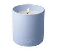 Design Letters Bougie parfumée large Ø8 cm Hygge-blue