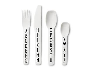 Design Letters Couverts enfants Design Letters 4 pièces