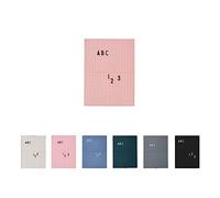 Design Letters Letter board - A4 (Nude) - Tableau à lettres pour un usage quotidien et de nombreuses fonctions, accrochez-le au mur dans la cuisine, le hall d'entrée ou le bureau