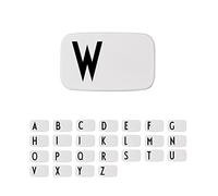 Design Letters Lunch Box Blanc (A-Z) | Cadeau Noel Homme & Cadeau Noel Femme | Parfait comme Boite a Gouter Enfant, Lunch Box Enfant, Adulte | Boite Repas Sans BPA/BPS & Micro ondable 850 Ml