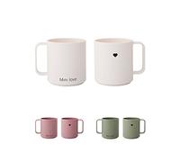 Design Letters Mini Tritan Verre Bebe et Enfant | Cadeau Noel | Tasse Apprentissage | Gobelet Sans BPA/BPS | Passe au Lave-Vaisselle et au Micro-ondes, 175 Ml