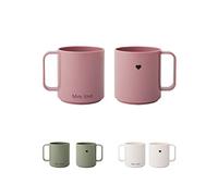 Design Letters Mini verre Tritan pour bébé et enfant | Tasse d´Apprentissage Gobelet pour Enfants Baby Cup 175 ml | Sans BPA EA et BPS Tasse pour bébé | Baby Mug Tasse à café Passe au lave-vaisselle