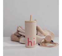 Design Letters Mug de voyage étanche 500 ml | pour aller tasse de café Tritan | Tasses à café réutilisables Voyage | Tasse à café sans BPA/BPS | Flacon à vide allant au lave-vaisselle