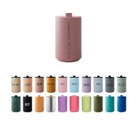 Design Letters Mug Isotherme 350 Ml | Idee Cadeau Homme, femme | Thermos Café Etanche en Acier Inoxydable | Thermos Isotherme avec Isolation à Double Paroi | Tasse Isotherme sans BPA/BPS