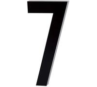 Design Letters Numéros de porte de 0 à 9 | Numéros de maison flottants en aluminium | Parfait pour la décoration murale de la maison, du bureau | Panneaux de maison modernes montés avec vis/robinet