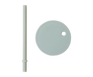 Design Letters Pailles avec couvercle Design Letters Vert