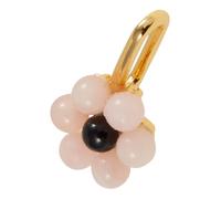 Design Letters Pendentif 'My Flower Charm' or / rose / rosé / noir, Taille 1