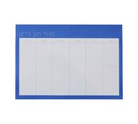 Design Letters Planificateur hebdomadaire Design Letters Cobalt blue