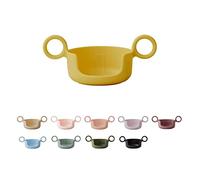 Design Letters Poignée pour Tasse Apprentissage Bebe | Poignée pour Gobelet Enfant Design au Danemark | Eco Cup Poignée Lave-vaisselle/Drop Safe | Poignée Verre Enfant Parfait comme Cadeau