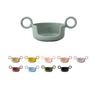 Design Letters Poignée pour Tasse Apprentissage Bebe | Poignée pour Gobelet Enfant Design au Danemark | Eco Cup Poignée Lave-vaisselle/Drop Safe | Poignée Verre Enfant Parfait comme Cadeau