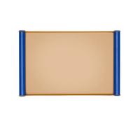 Design Letters Ray Plateau de service large Beige-blue