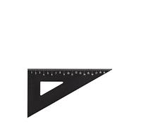 Design Letters Règle triangulaire en aluminium Noir 21 cm