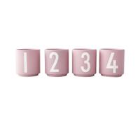 Design Letters Set de 4 tasses Mini Cups Lavender