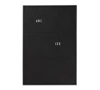 Design Letters Tableau Design Letters A2 noir