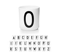 Design Letters Tasse a Cafe (A-Z) | Cadeau Fete Des Peres, Cadeau Papa | Porcelaine Mug avec Initiale | Tasse Cappuccino | Tasse à thé | Tasse à Lettres, 250 Ml