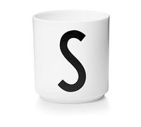 Design Letters Tasse a Cafe (A-Z) | Cadeau Noel Homme, Cadeau Noel Femme | Idéal pour Decoration Noels, Decoration Table | Porcelaine Mug avec Initiale | Tasse Cappuccino | Tasses à thé, 250 Ml