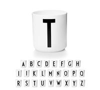 Design Letters Tasse a Cafe (A-Z) | Cadeau Noel Homme, Cadeau Noel Femme | Idéal pour Decoration Noels, Decoration Table | Porcelaine Mug avec Initiale | Tasse Cappuccino | Tasses à thé, 250 Ml