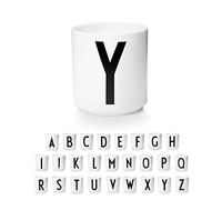 Design Letters Tasse a Cafe (A-Z) | Cadeau Noel Homme, Cadeau Noel Femme | Idéal pour Decoration Noels, Decoration Table | Porcelaine Mug avec Initiale | Tasse Cappuccino | Tasses à thé, 250 Ml