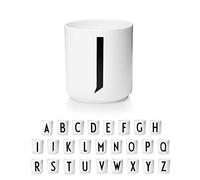 Design Letters Tasse a Cafe (A-Z) | Cadeau Noel Homme, Cadeau Noel Femme | Idéal pour Decoration Noels, Decoration Table | Porcelaine Mug avec Initiale | Tasse Cappuccino | Tasses à thé, 250 Ml