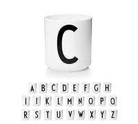 Design Letters Tasse a Cafe (A-Z) | Cadeau Noel Homme, Cadeau Noel Femme | Idéal pour Decoration Noels, Decoration Table | Porcelaine Mug avec Initiale | Tasse Cappuccino | Tasses à thé, 250 Ml