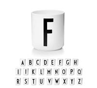 Design Letters Tasse a Cafe (A-Z) | Cadeau Noel Homme, Cadeau Noel Femme | Idéal pour Decoration Noels, Decoration Table | Porcelaine Mug avec Initiale | Tasse Cappuccino | Tasses à thé, 250 Ml