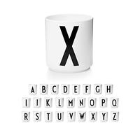 Design Letters Tasse a Cafe (A-Z) | Cadeau Noel Homme, Cadeau Noel Femme | Idéal pour Decoration Noels, Decoration Table | Porcelaine Mug avec Initiale | Tasse Cappuccino | Tasses à thé, 250 Ml