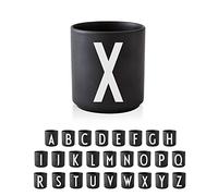 Design Letters Tasse a Cafe (A-Z) | Idee Cadeau Homme, Cadeau Femme | Porcelaine Mug Cadeau Anniversaire | Porcelaine Mug avec Initiale | Tasse Cappuccino | Tasse à thé | Tasse à Lettres, 250 Ml