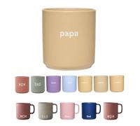 Design Letters Tasse a Cafe | Cadeau De Noel Pour Papa | Porcelaine Tasse Papa | Cadeau Noel | Mug avec Lettres Gravées | Cadeaus Personnalisé | Cadeaus Anniversaire Papa | Tasse a The | 250 Ml