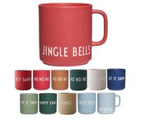 Design Letters Tasse a Cafe | Cadeau Noel Femme, Homme | Parfait pour Decoration Noel | Porcelaine Mug Idee Cadeau Noels/Vaisselle de Noels | Tasse Expresso en Design Danois | Tasse a The, 250 Ml