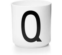 Design Letters - Tasse blanche Design Letters - Blanc - Q Blanc