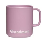Design Letters Tasse Design Letters VIP avec poignée 25 cl Grandmom-lavender