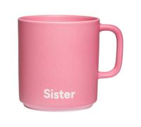 Design Letters Tasse Design Letters VIP avec poignée 25 cl Sister-pink