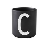 DESIGN LETTERS Tasse en porcelaine Personal - C - noir