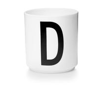 DESIGN LETTERS Tasse en porcelaine Personal - D - blanc