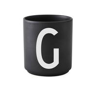 DESIGN LETTERS Tasse en porcelaine Personal - G - noir