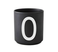 DESIGN LETTERS Tasse en porcelaine Personal - O - noir