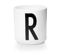 DESIGN LETTERS Tasse en porcelaine Personal - R - blanc