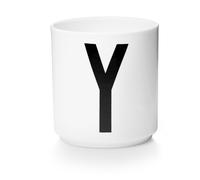 DESIGN LETTERS Tasse en porcelaine Personal - Y - blanc