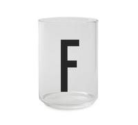 Design Letters Verre avec Initiale (A-Z) | Cadeau Homme & Cadeau Femme | Verre a Eau | Gobelet Verre Borosilicaté | Idéal pour Decoration Tableau | Verre Lave-vaisselle | Verre Lettres | 350 Ml