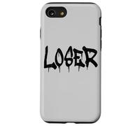 Design « Loser The Word Loser on a Tee » Style Grafitti Coque pour iPhone SE (2020) / 7/8