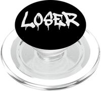 Design « Loser The Word Loser on a Tee » Style Grafitti PopSockets PopGrip pour MagSafe