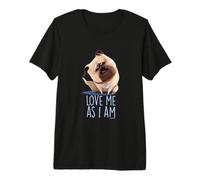 Design Love Me As I Am Pets T-Shirt Haut de Gamme