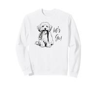 Design Maltais Let's Go! - Happy Maltese Design Sweatshirt